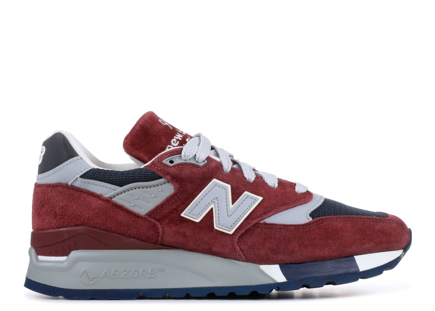 

Кроссовки New Balance J. Crew X 998 Made In Usa 'Port', красный