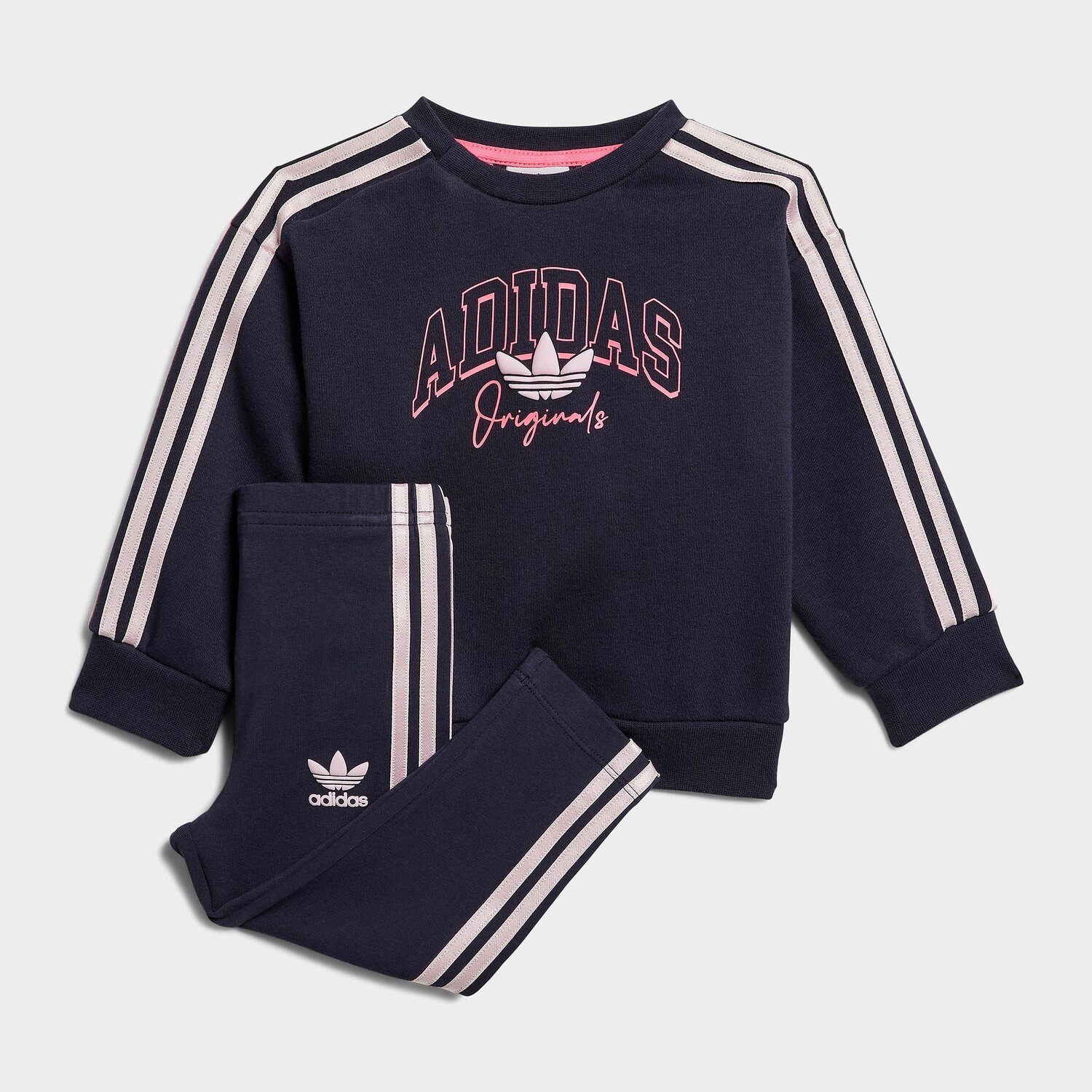 

Комплект для младенцев adidas Originals Collegiate, синий