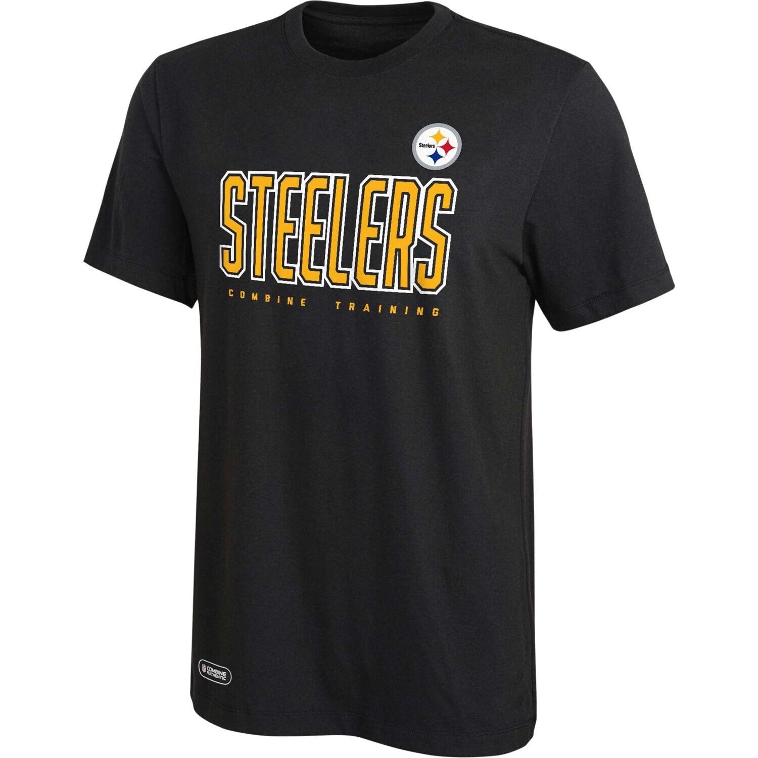 

Мужская черная футболка Pittsburgh Steelers Prime Time Outerstuff
