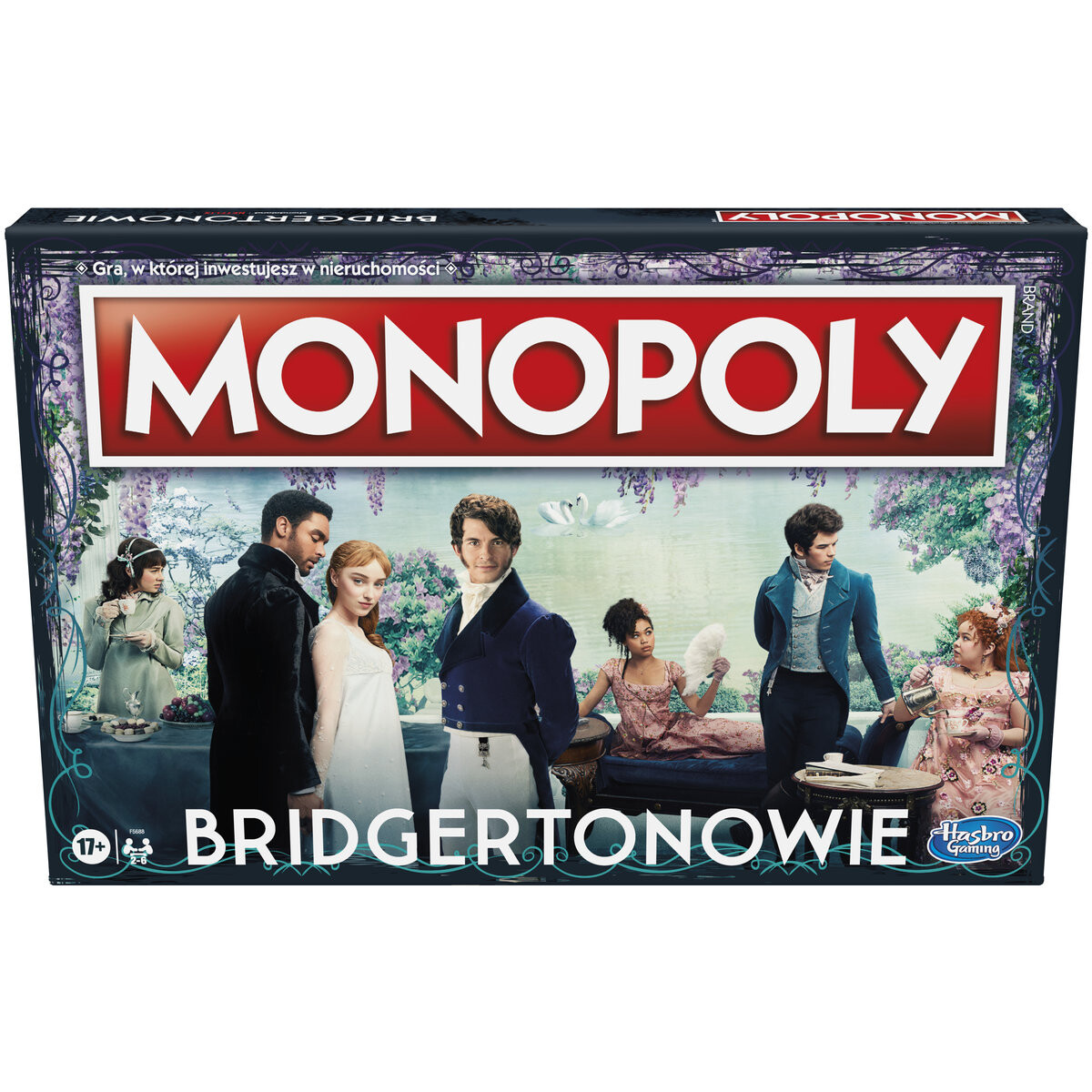 

Монополия Бриджертон, стратегическая игра, F5688 Monopoly