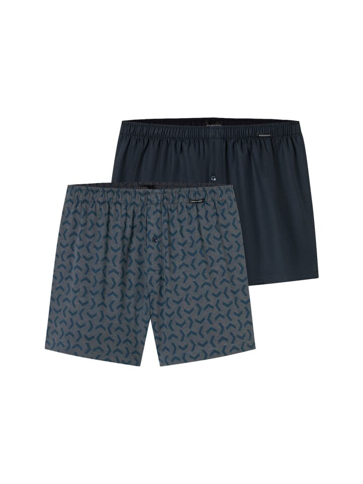 

Боксеры Schiesser Single Jersey, цвет blau gemustert