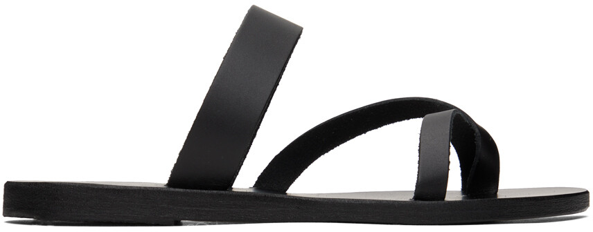 

Черные сандалии «Дафна» Ancient Greek Sandals