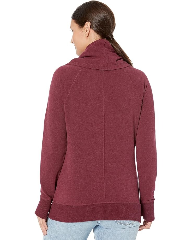 

Пуловер L.L.Bean Petite Bean's Cozy Pullover, цвет Deep Port Heather