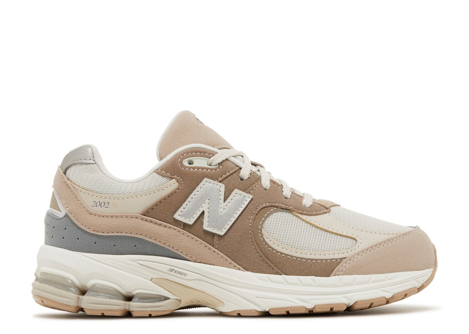 

Кроссовки New Balance 2002R Big Kid Wide 'Timberwolf Mushroom', коричневый