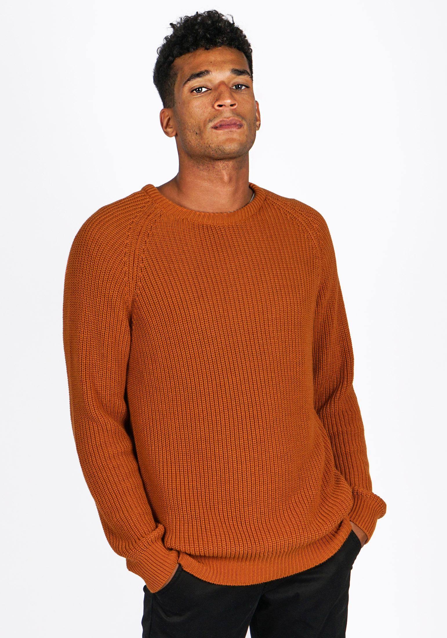 пуловер honesty rules strick jacquard цвет multi colors Пуловер HONESTY RULES Knitter Rib, цвет rost