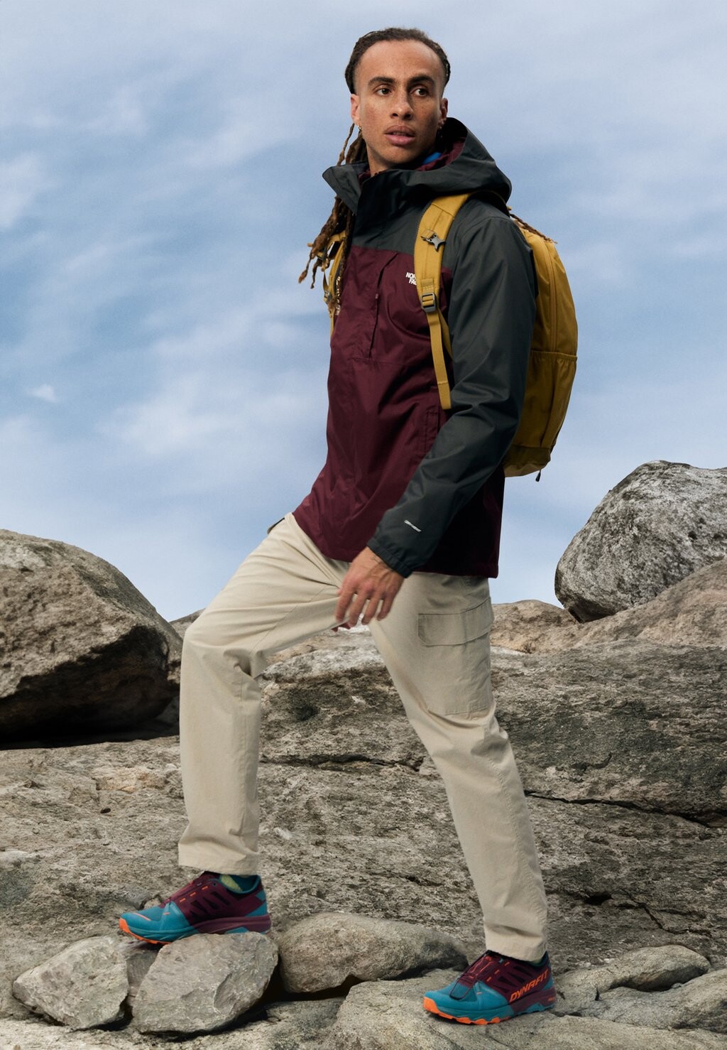 

Жесткая куртка QUEST TRICLIMATE JACKET The North Face, Бургундия