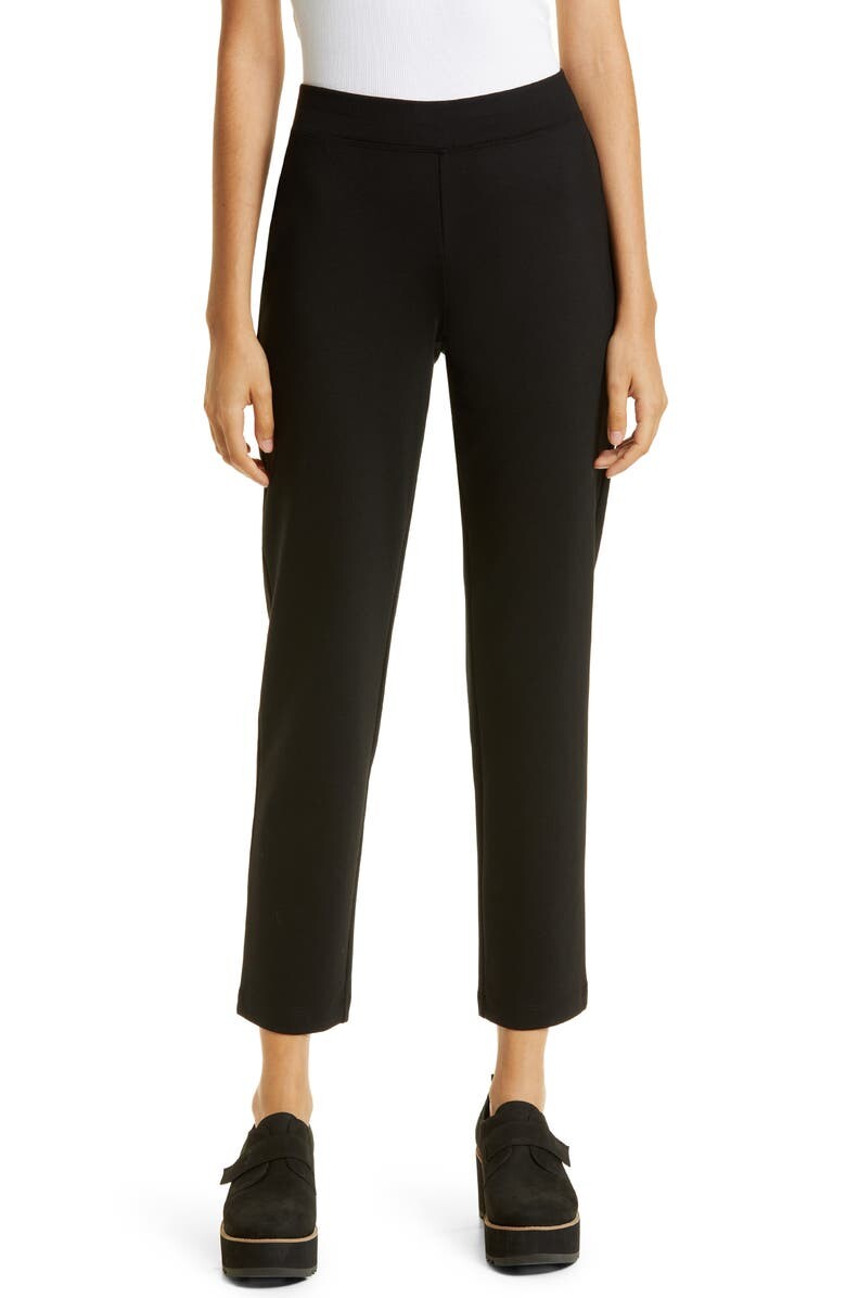 

Узкие брюки до щиколотки EILEEN FISHER, черный