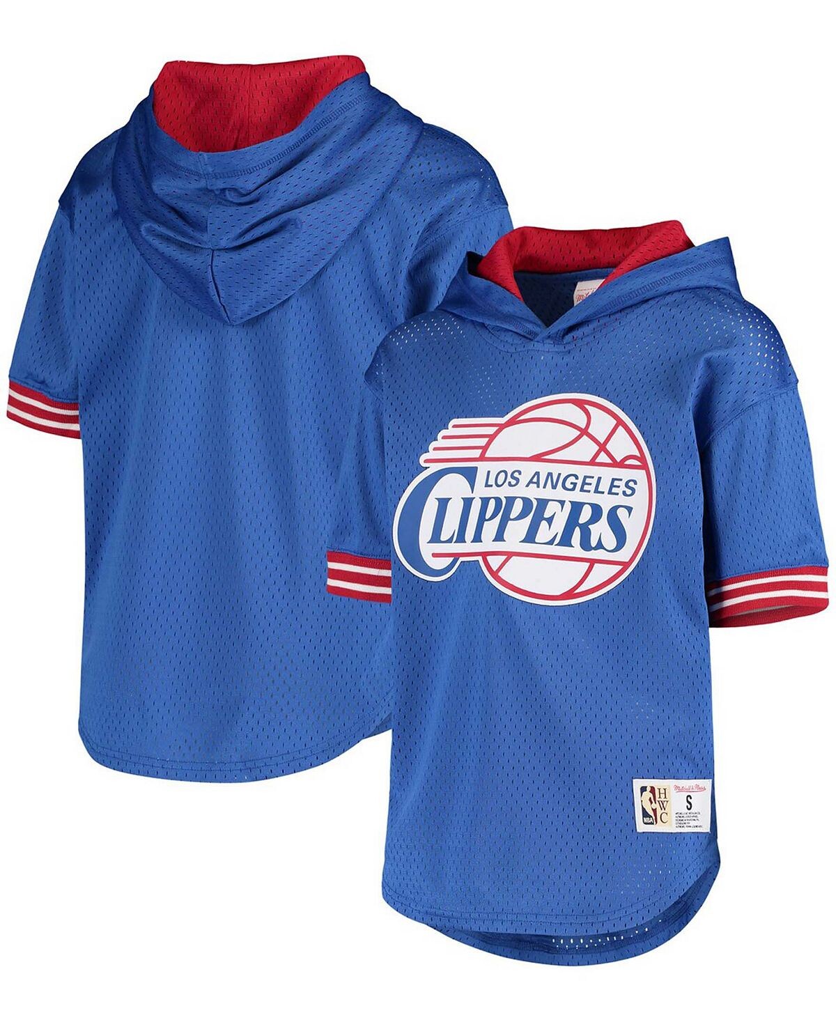 

Футболка с капюшоном Big Boys Royal LA Clippers Hardwood Classics Unbeaten Mitchell & Ness