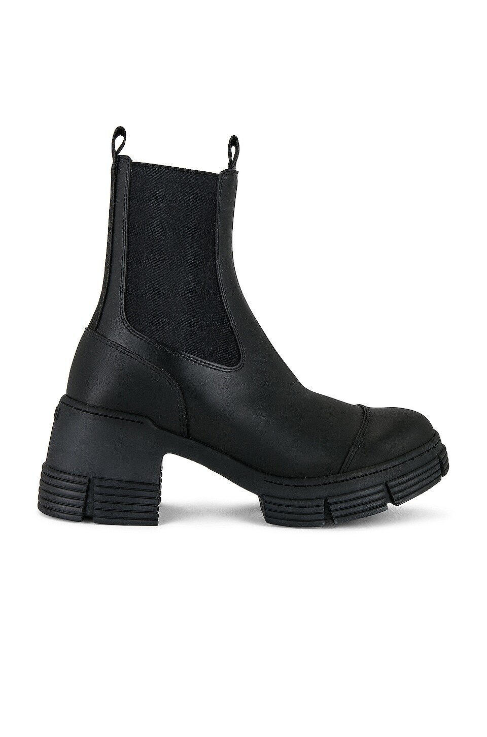 

Ботинки Ganni Heeled City, черный