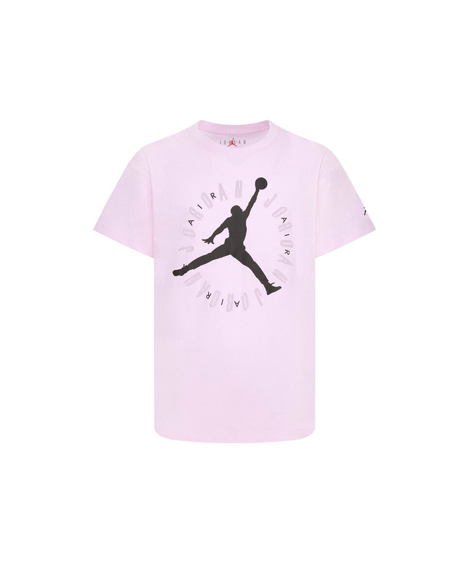

Футболка для девочки с короткими рукавами Jordan, розовый