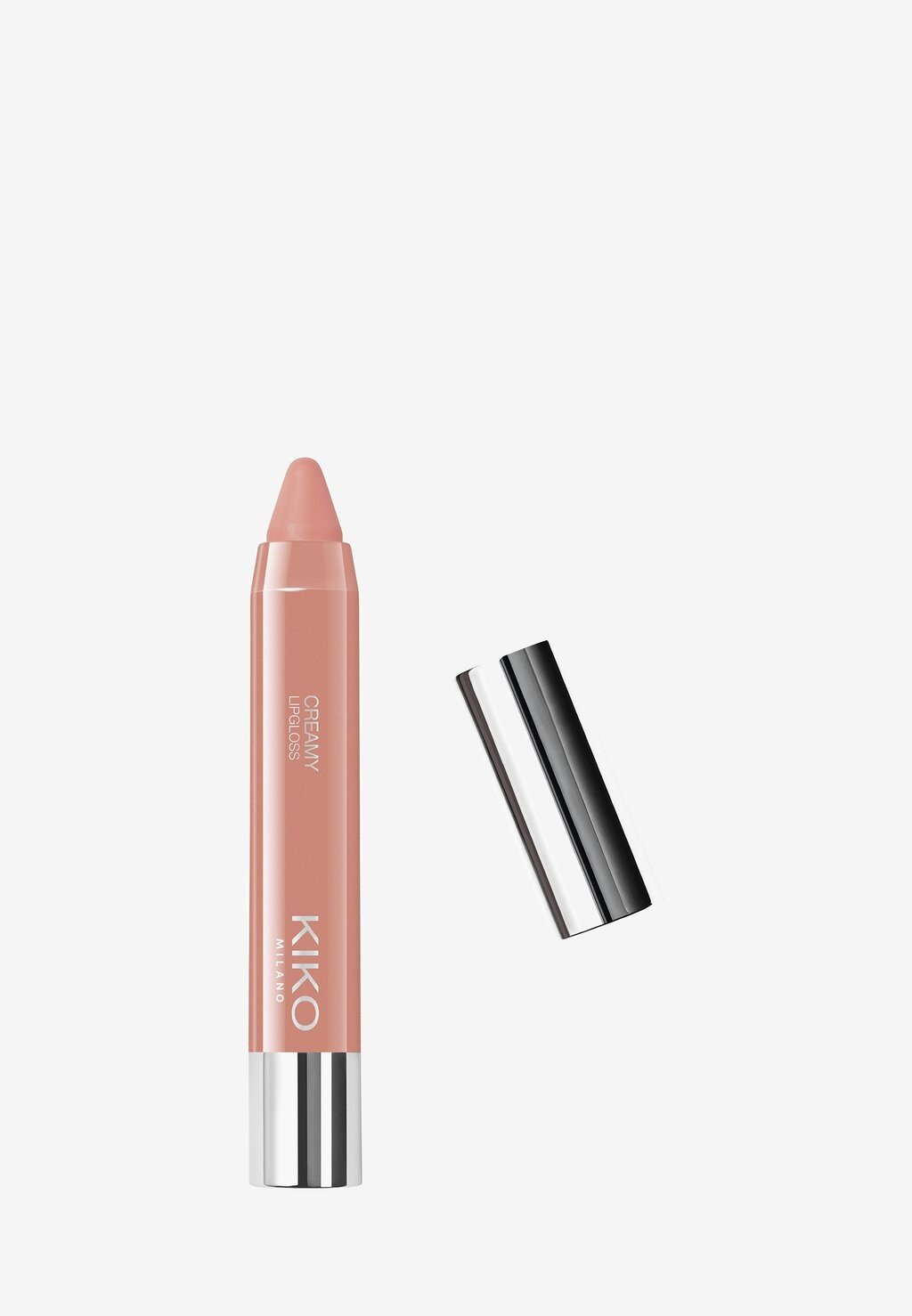 Блеск для губ Creamy Lipgloss KIKO Milano, цвет 101 pearly shell rose блеск с эффектом влажных губ kiko milano creamy lipgloss 2 84