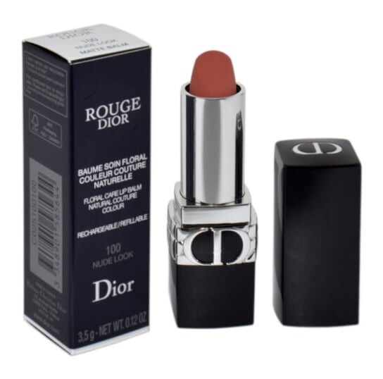 

Цветной бальзам для губ, 100 Nude Look, 3,5 г Dior, Rouge Dior Lip Balm Matt