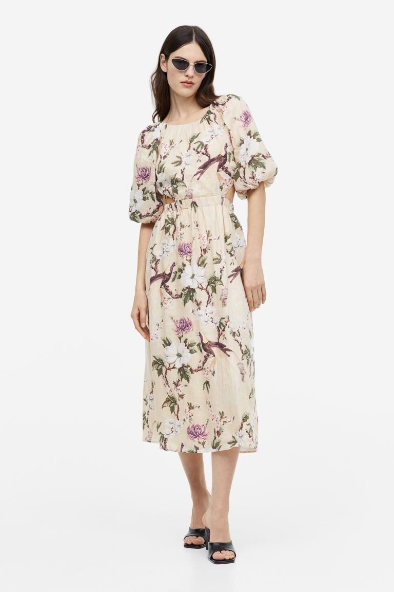 

Объемное и полое платье H&M