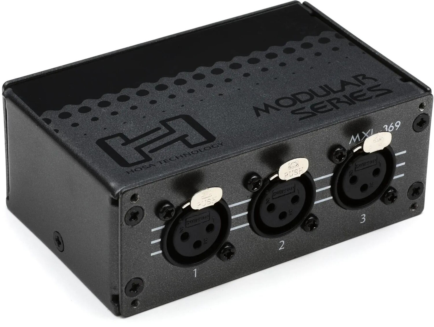 

Hosa MXL-369 3-точечный балансный модуль коммутационной панели XLR