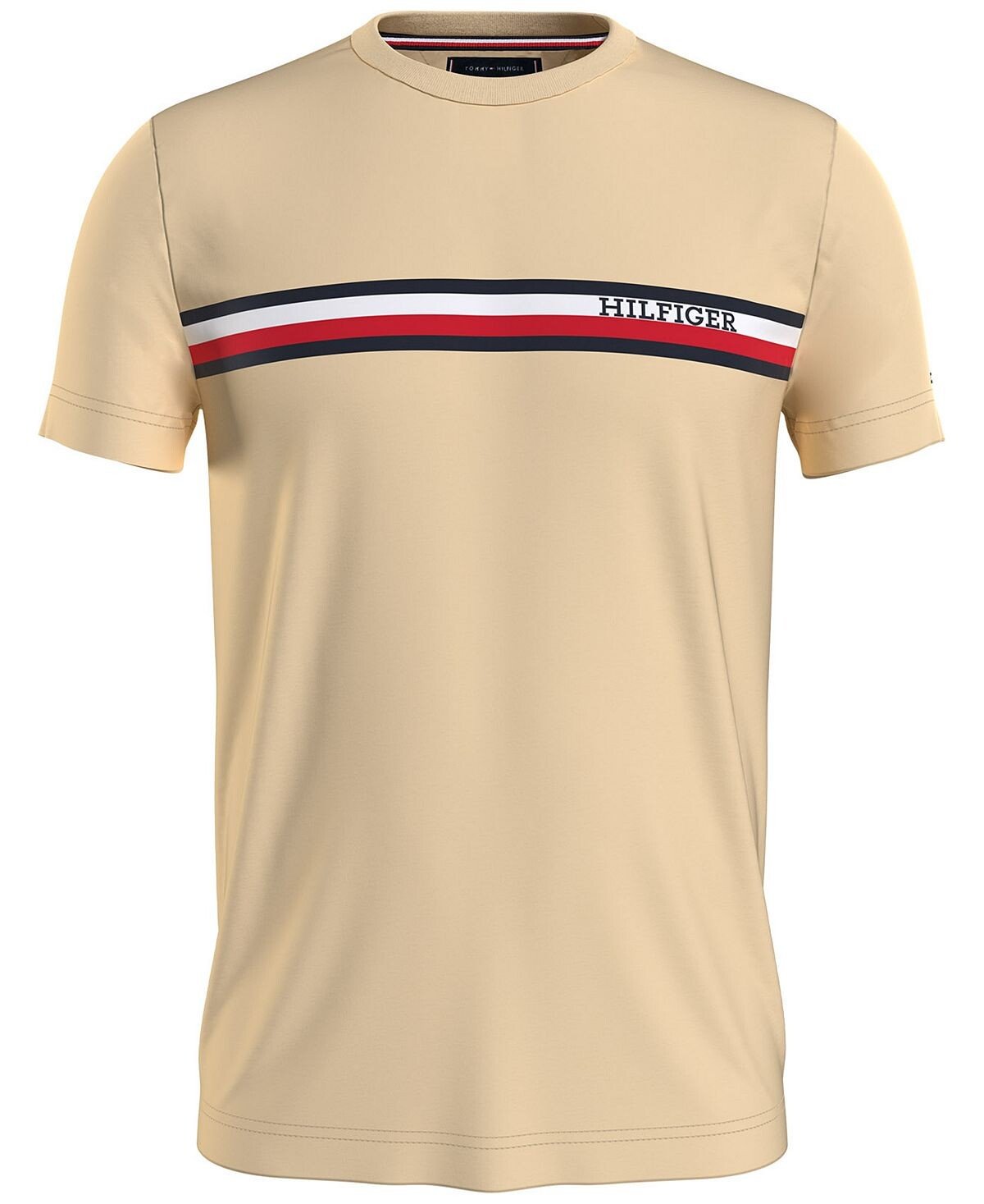 

Мужская футболка с полосками на груди Monotype Tommy Hilfiger