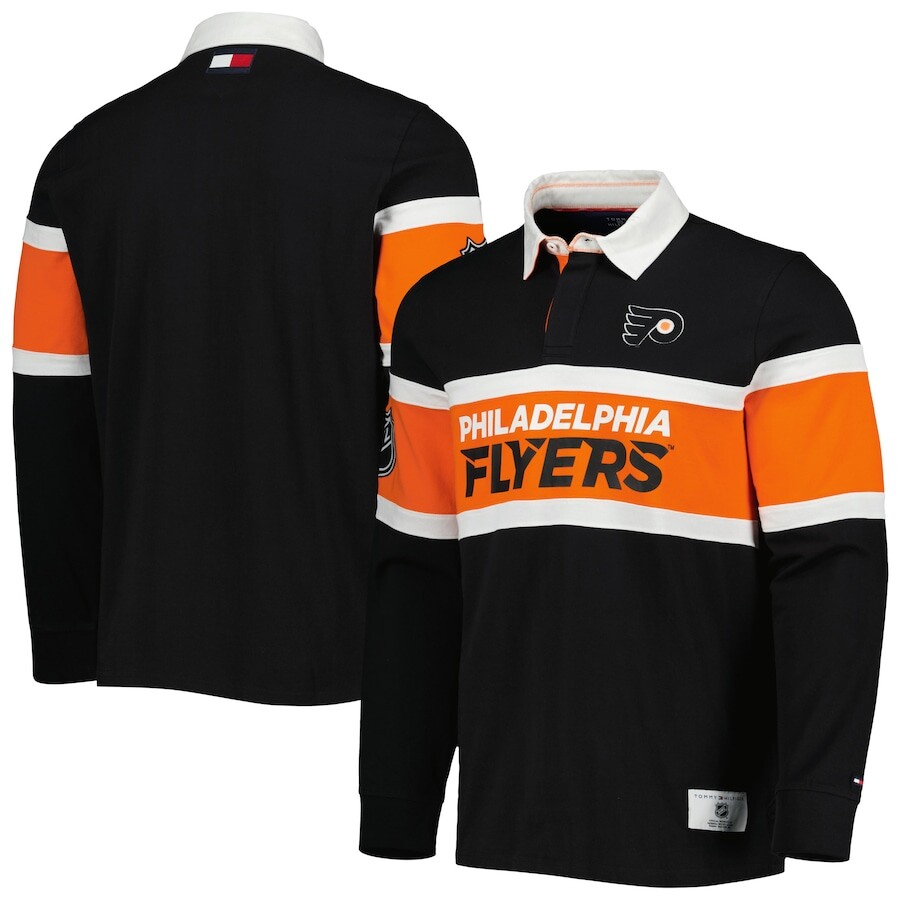 

Футболка с длинным рукавом Tommy Hilfiger Philadelphia Flyers, черный