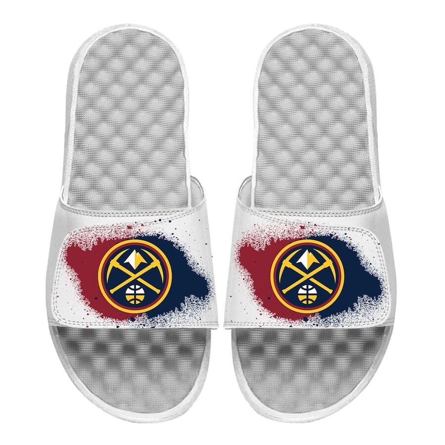 

Шлепанцы ISlide Denver Nuggets, белый