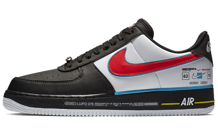 

Кроссовки унисекс для скейтбординга Nike Air Force 1 Low черный/белый/красный