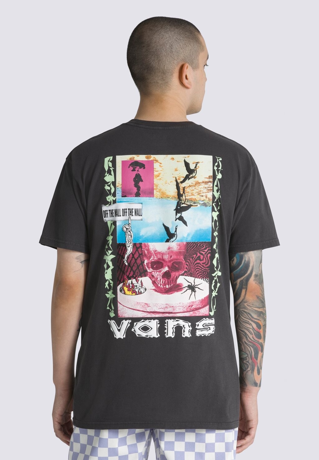 

Футболка с принтом Photo Desert Trip Vintage Ss Vans, черный