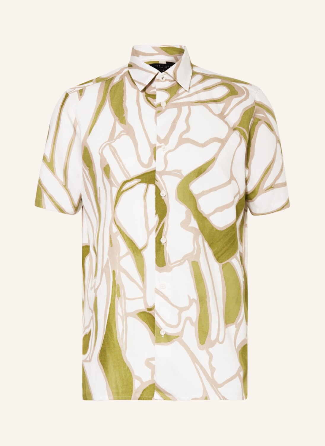 

Рубашка TED BAKER Kurzarm-ERREW Regular Fit, экру