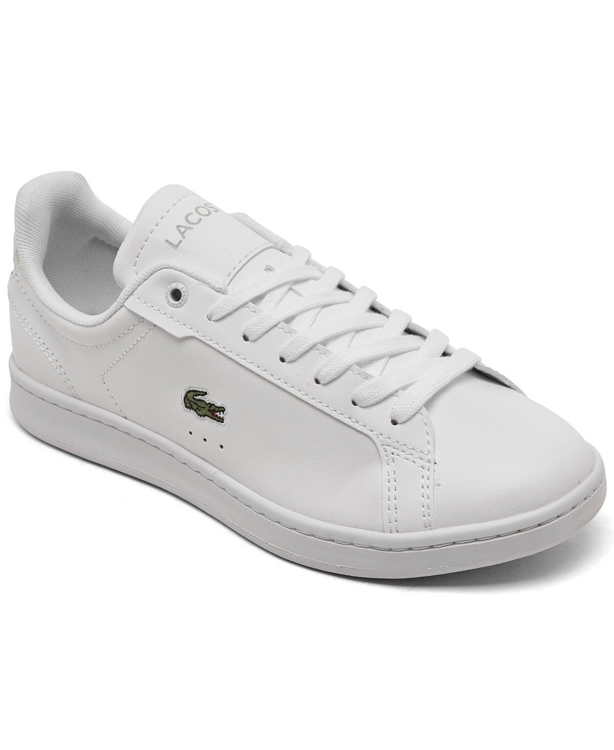 

Женские повседневные кроссовки Carnaby PRO BL от Finish Line Lacoste, белый