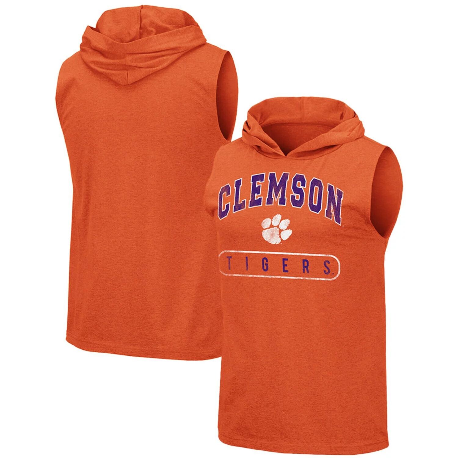

Мужская оранжевая майка с капюшоном Clemson Tigers Varsity Colosseum, Оранжевый