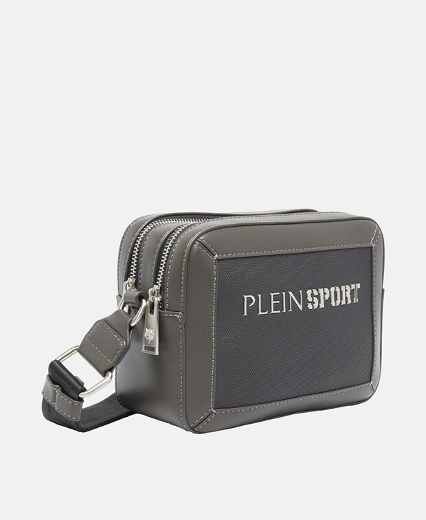 

Сумка-мессенджер Plein Sport, темно-серый
