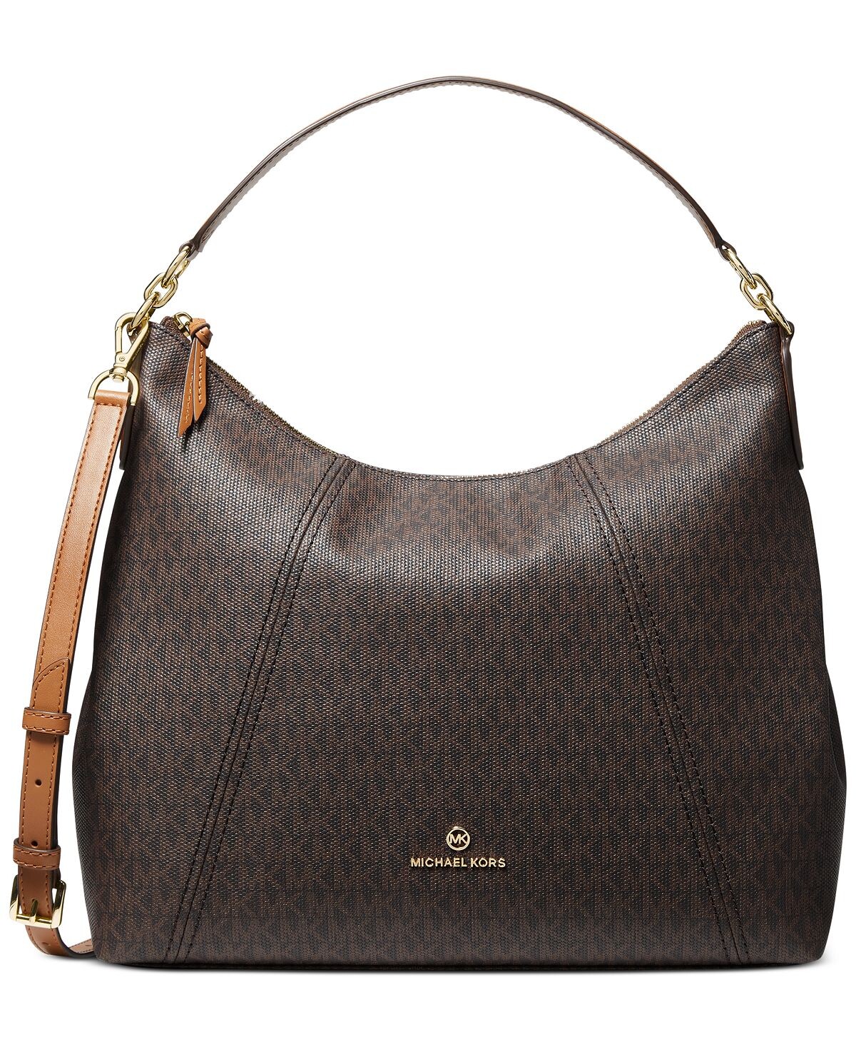 

Большая сумка-трансформер на плечо с логотипом Sienna Michael Kors