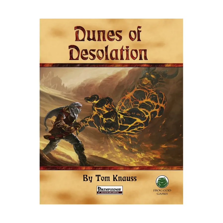 

Perilous Vistas - Dunes of Desolation (Pathfinder), Pathfinder Sourcebooks & Supplements (Frog God Games), твердый переплет