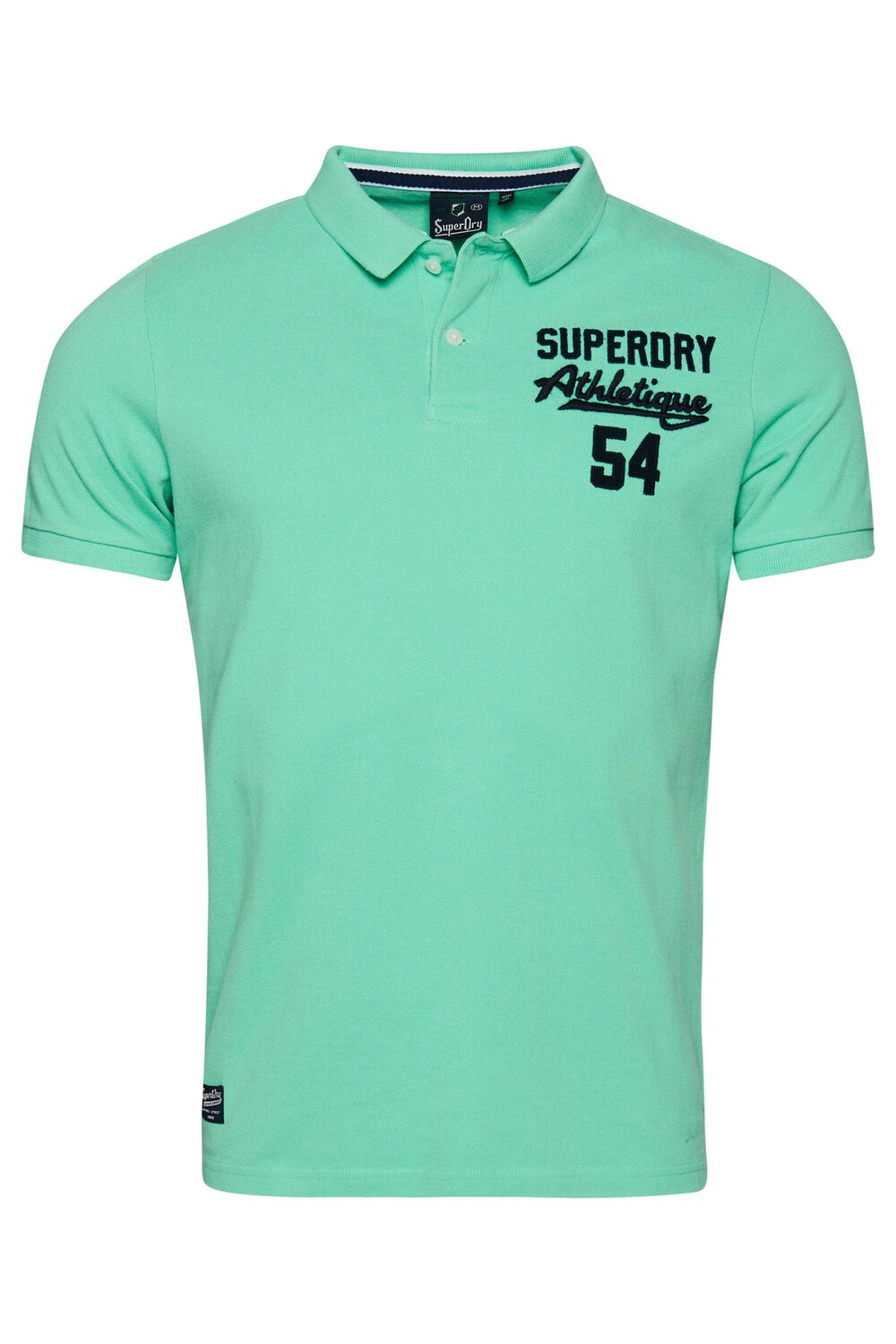 

Футболка-поло – Бирюзовый – Классический крой SUPERDRY, Зеленый