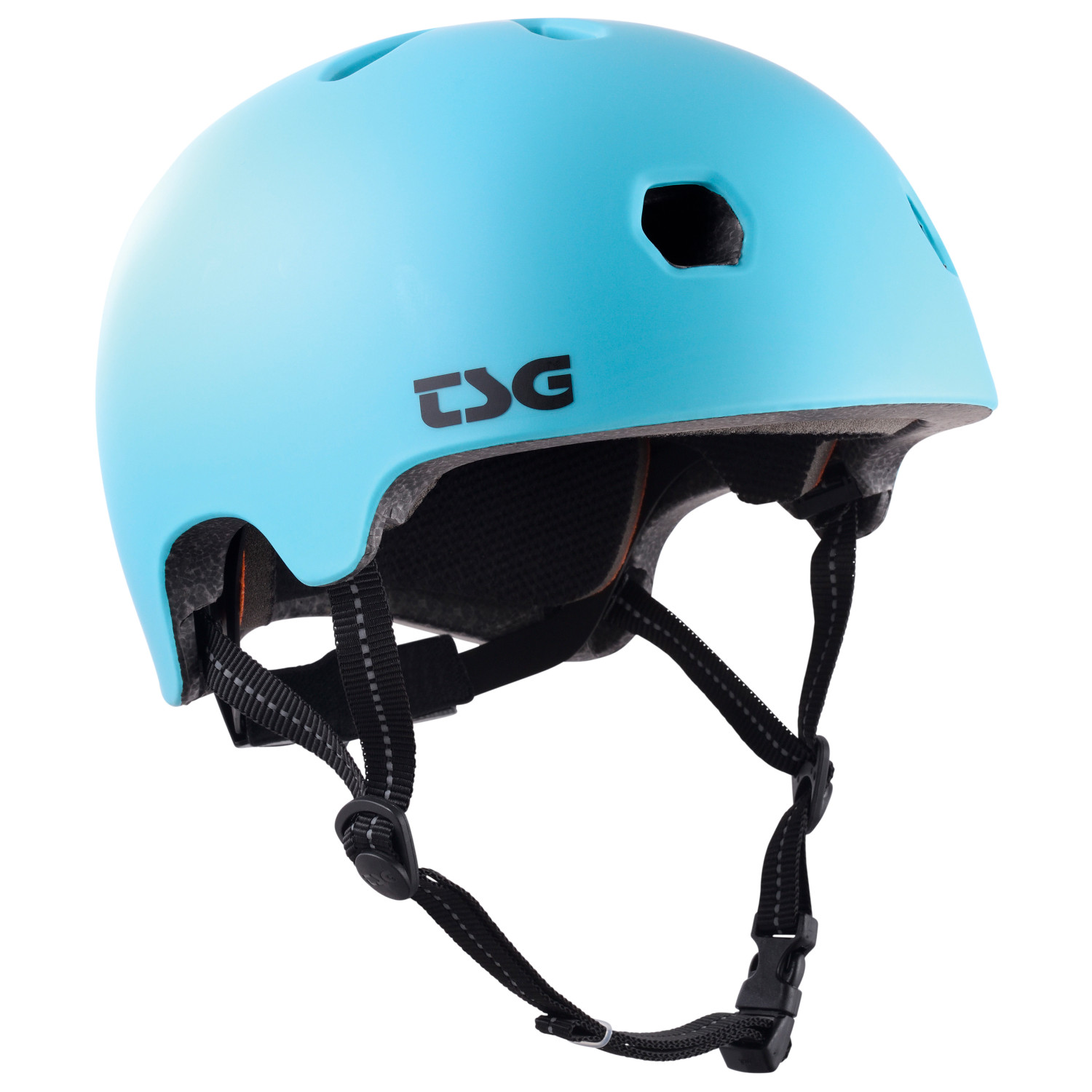 цена Велосипедный шлем Tsg Kid's Meta Solid Color, цвет Satin Light Ocean