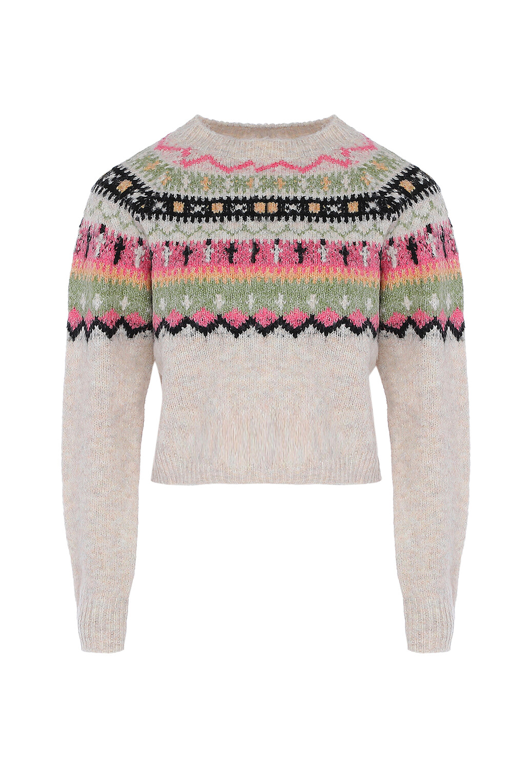 

Свитер Swirly Sweater, цвет WOLLWEISS MEHRFARBIG