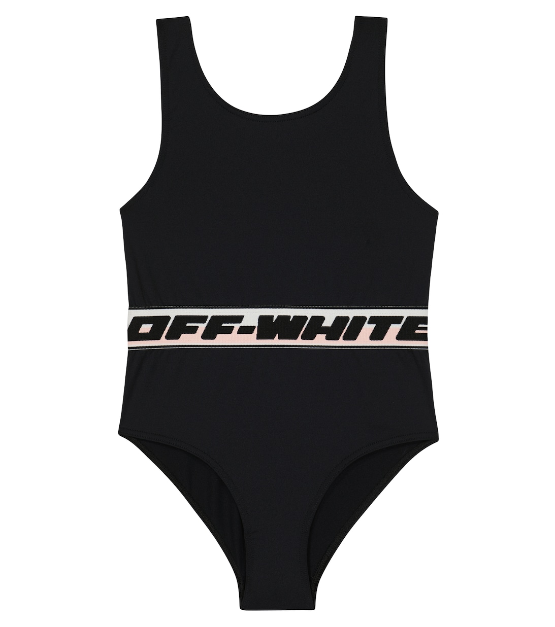 Купальник с логотипом Off-White, черный off white футболка с логотипом черный
