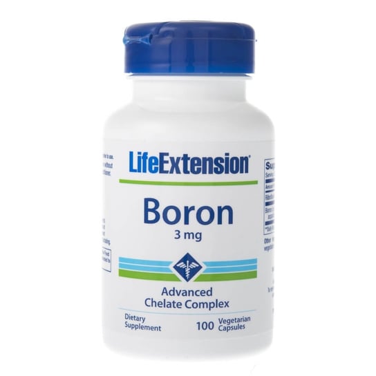 Бор LIFE EXTENSION, 3 мг, 100 капсул бор life extension 100 вегетарианских капсул