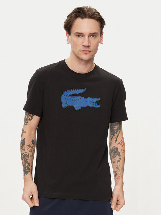 

Футболка стандартного кроя Lacoste, черный
