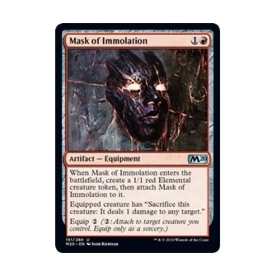 

CCG Маска жертвоприношения (U), MTG - Core Set 2020