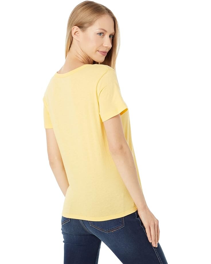 

Футболка RVCA Big RVCA Slim Crew Tee, золотой
