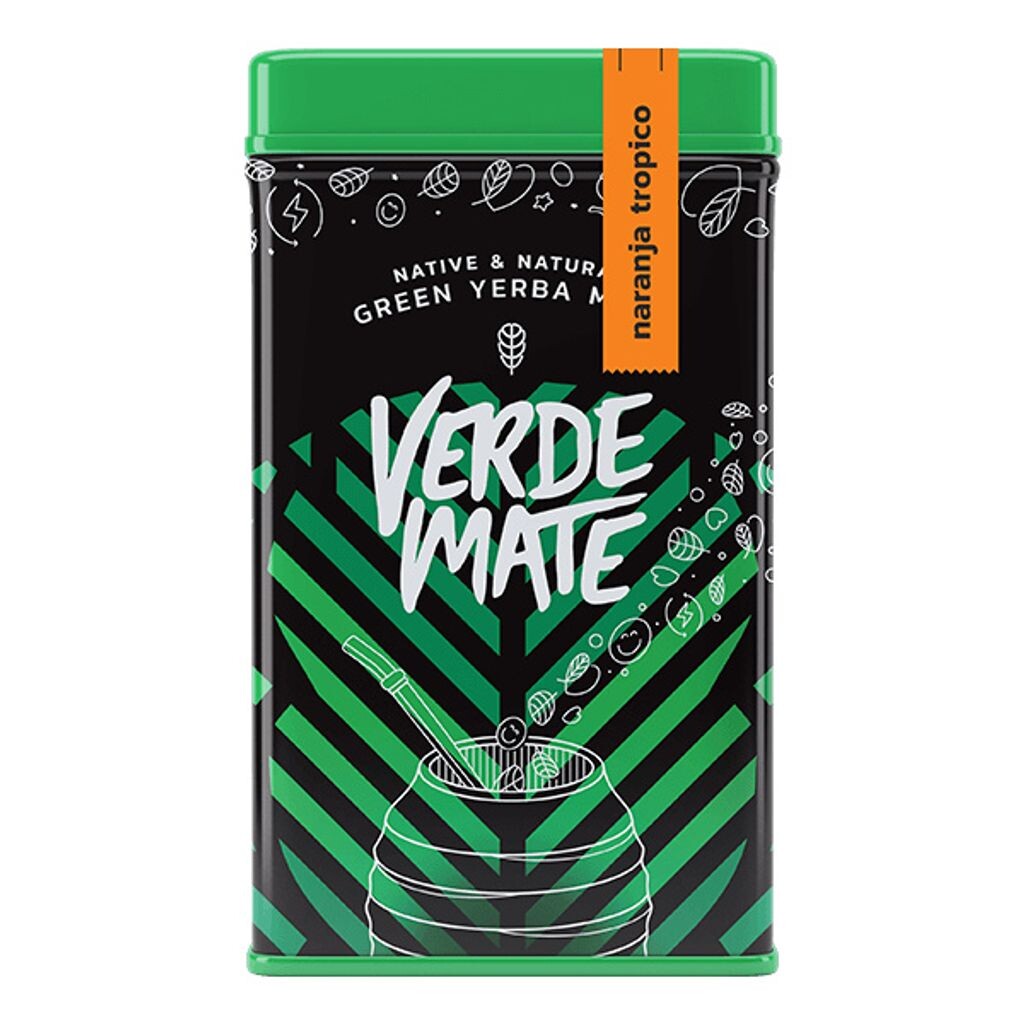 

Yerbera - Verde Mate Green Naranja Tropico 0,5кг в ж/б