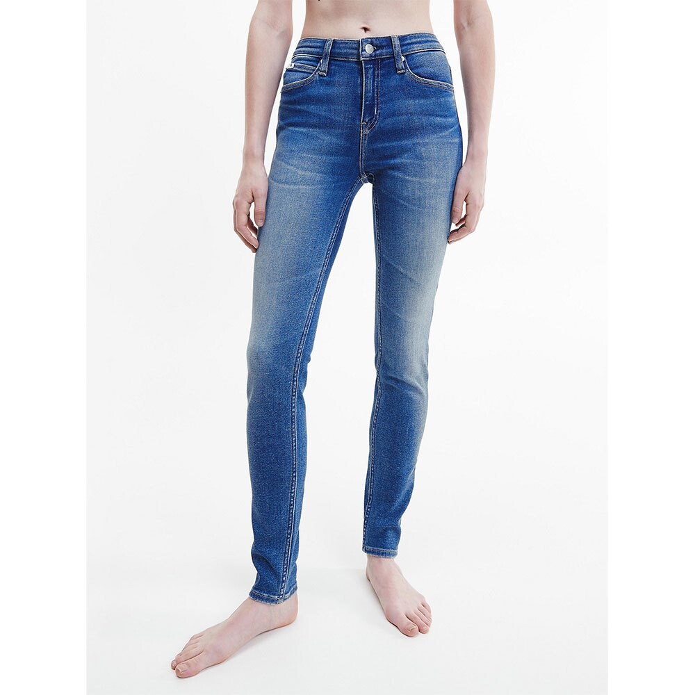 

Джинсы Calvin Klein Mid Rise Skinny, синий