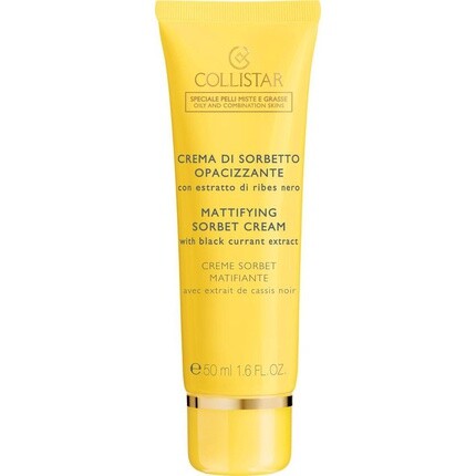 

Collistar Sorbet Cream Mattifying - 50 мл - Крем для лица