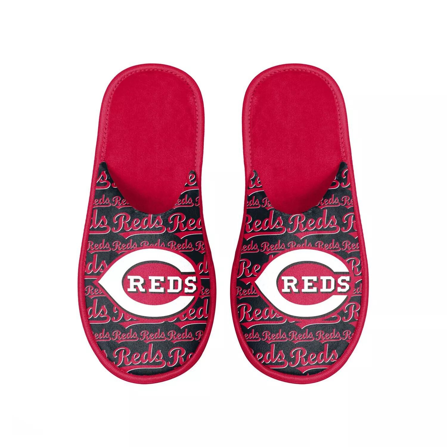 

Мужские шлепанцы с логотипом FOCO Cincinnati Reds Scuff