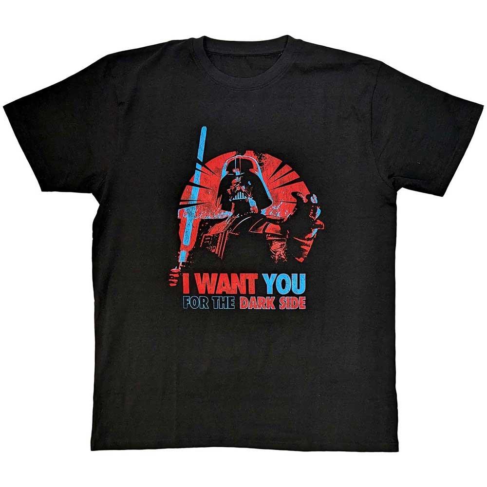 Дарт Вейдер, футболка «Я хочу тебя» Star Wars, черный макменде дарт я рейван