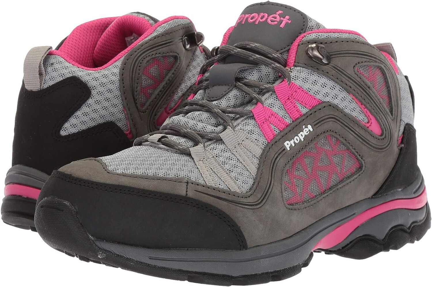 

Походная обувь Propet Peak Propet, цвет Grey/Berry
