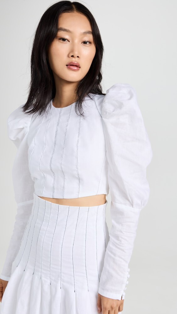 

Топ BARDOT Zeta Puff Sleeve