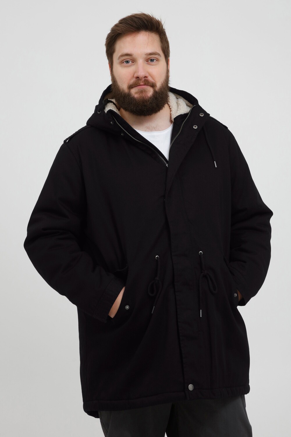 

Куртка !SOLID Parka, черный