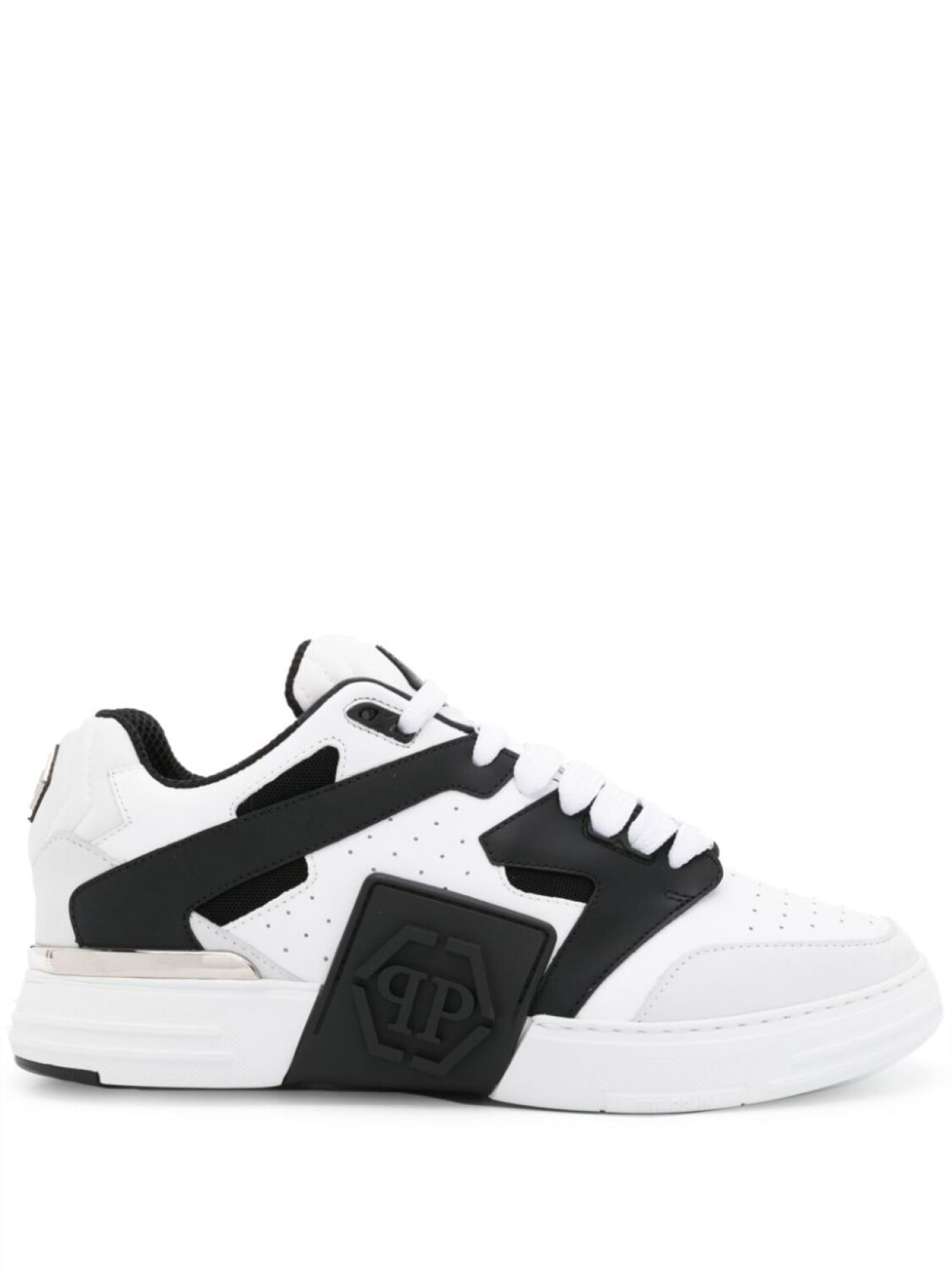 

Кроссовки Philipp Plein With Embossed Logo, белый/черный