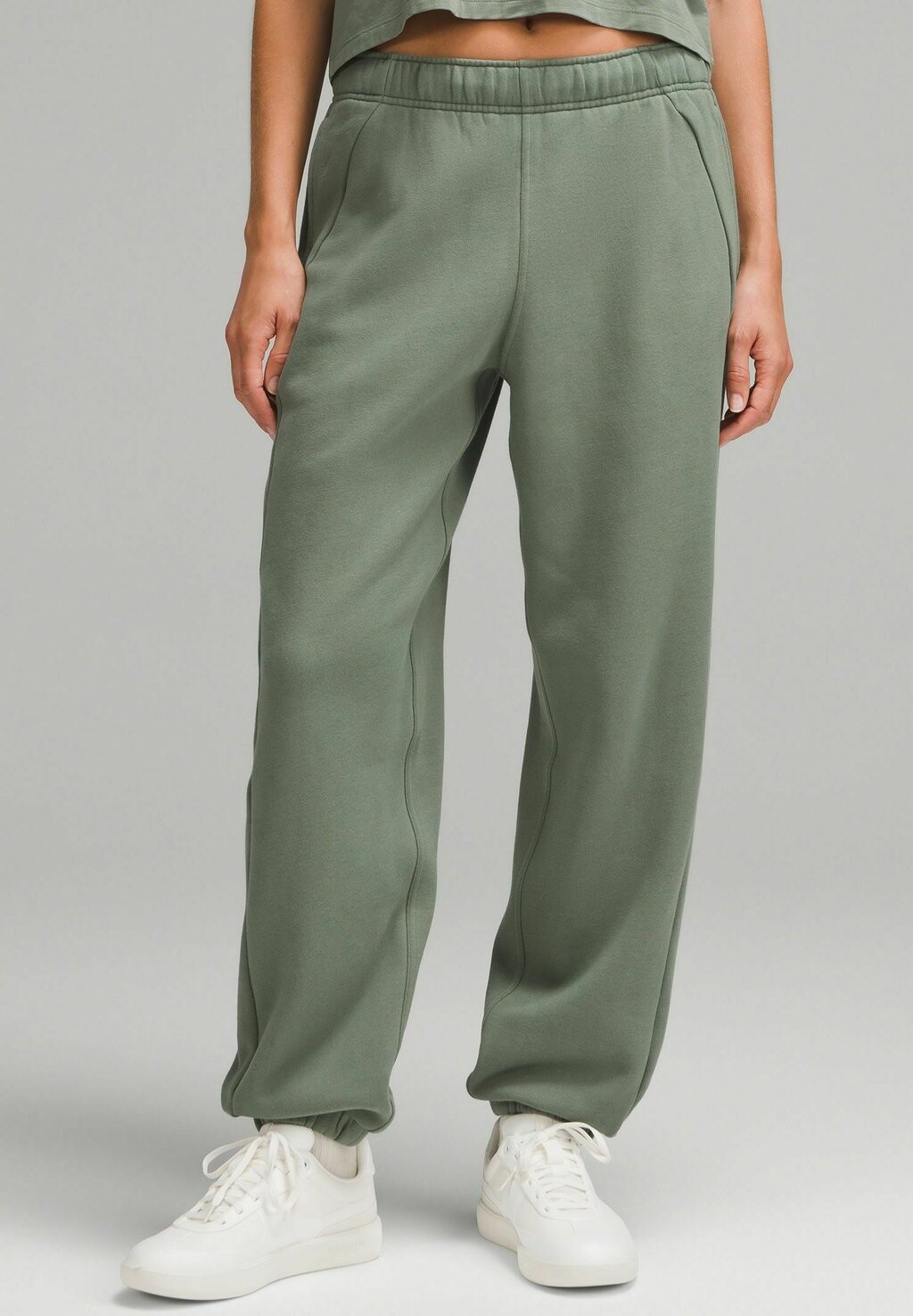 

Спортивные брюки SCUBA MID-RISE OVERSIZED-FIT REGULAR lululemon, зеленый