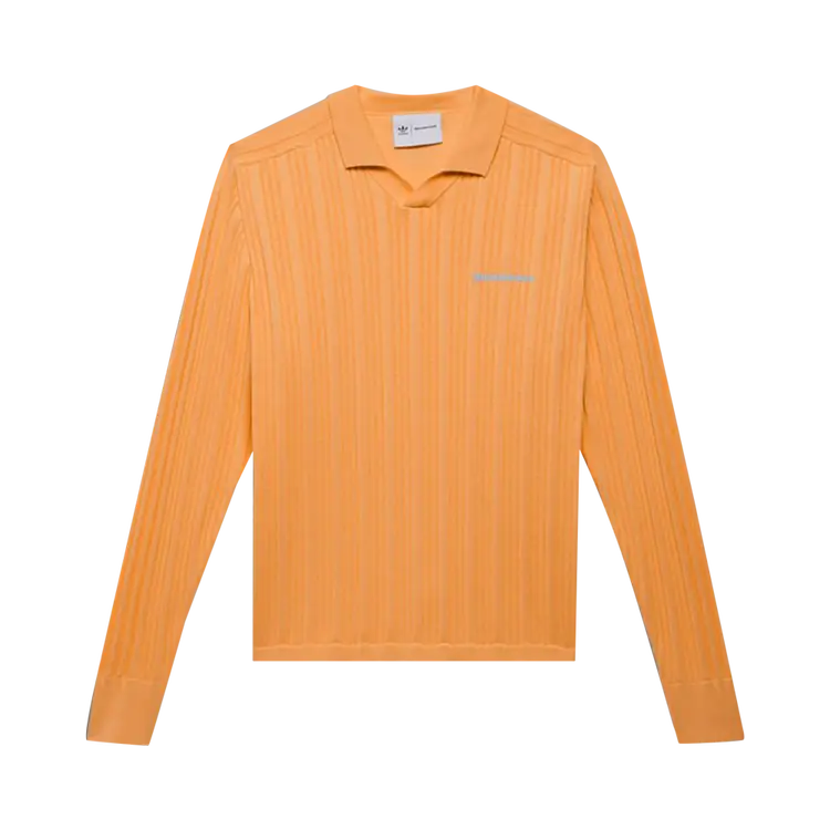 

Джерси Adidas adidas x Pharrell Williams Knit Long-Sleeve 'Hazy Orange', оранжевый