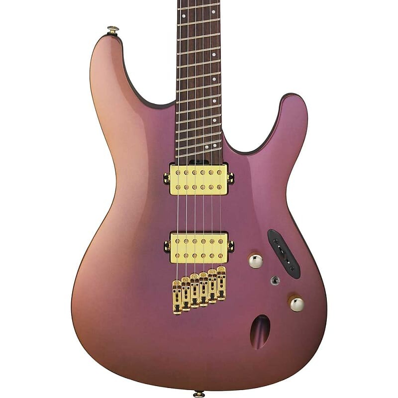 

Электрогитара Ibanez S Axe Design Lab Multi-Scale 6-String Electric Guitar - Rose Gold Chameleon