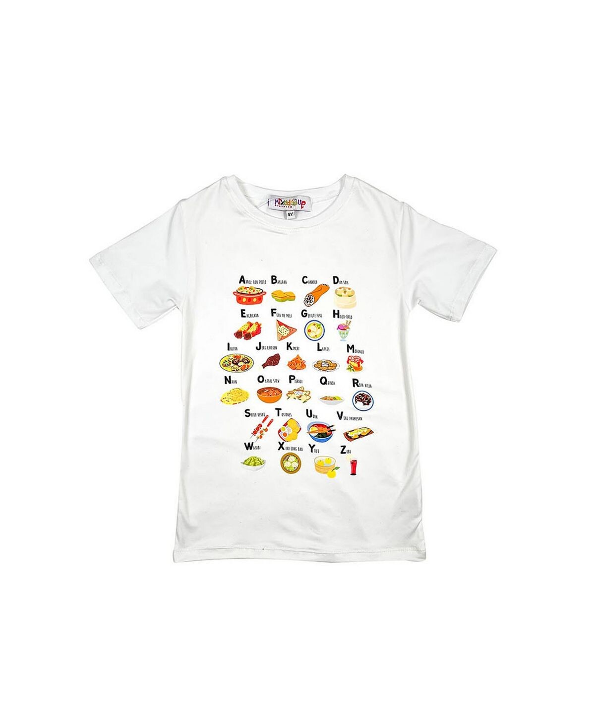 

Футболка с короткими рукавами и рисунком Little Boys Mixed Up Clothing